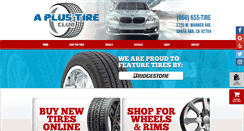 Desktop Screenshot of aplustireclub.com